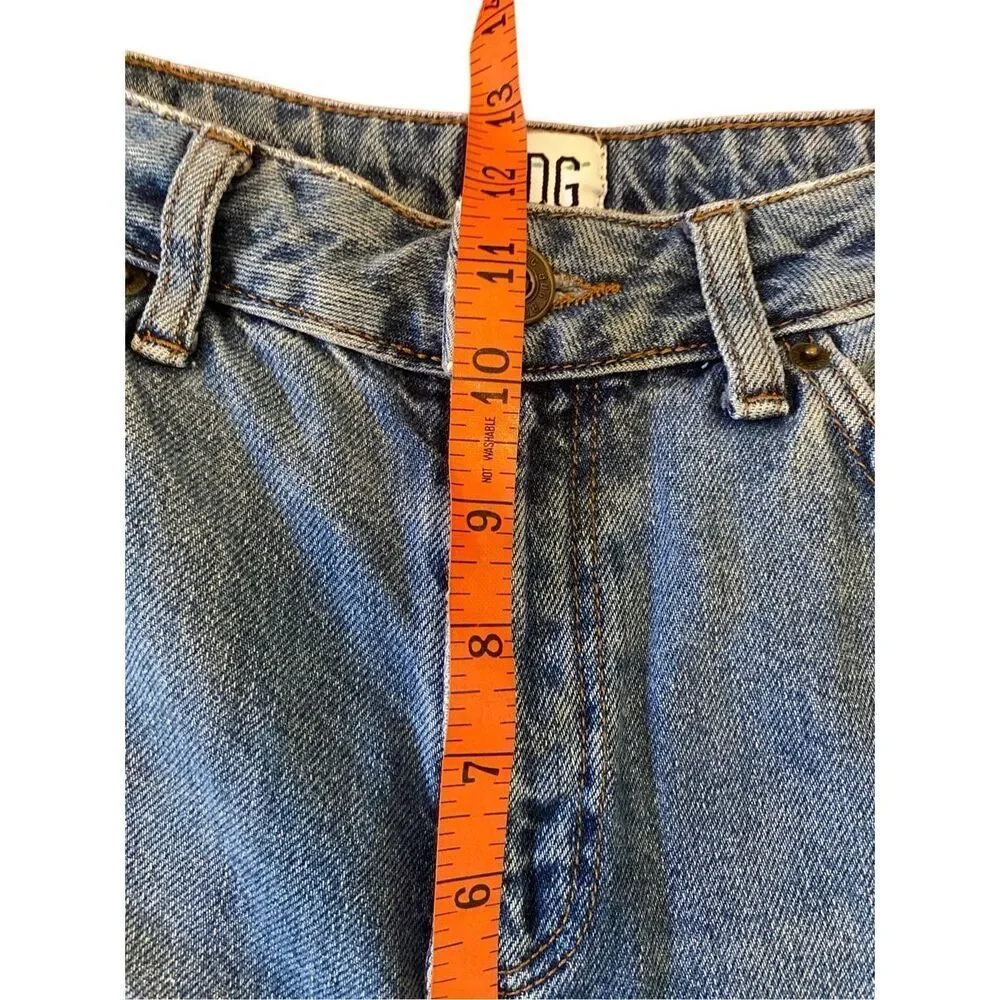 Bdg Urban Outfitters Pleated Mom Jeans Straight Leg Everyday Casual - Picture 9 of 14